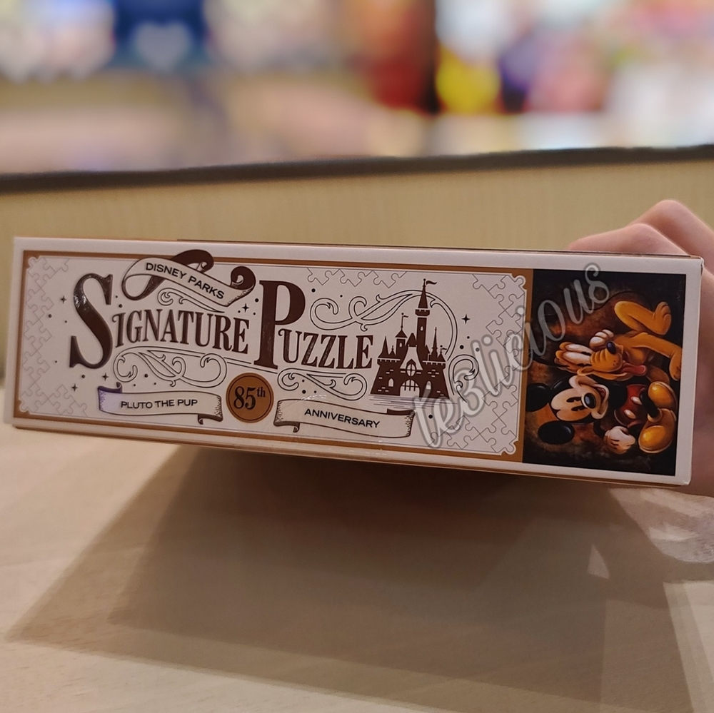 DISNEY PARKS MICKEY PLUTO SIGNATURE PUZZLE - Picture 5 of 5
